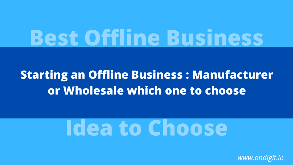 offline business idea , best business idea