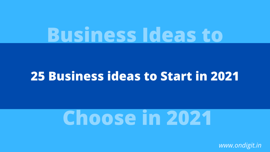 25 business ideas, ondigit ,