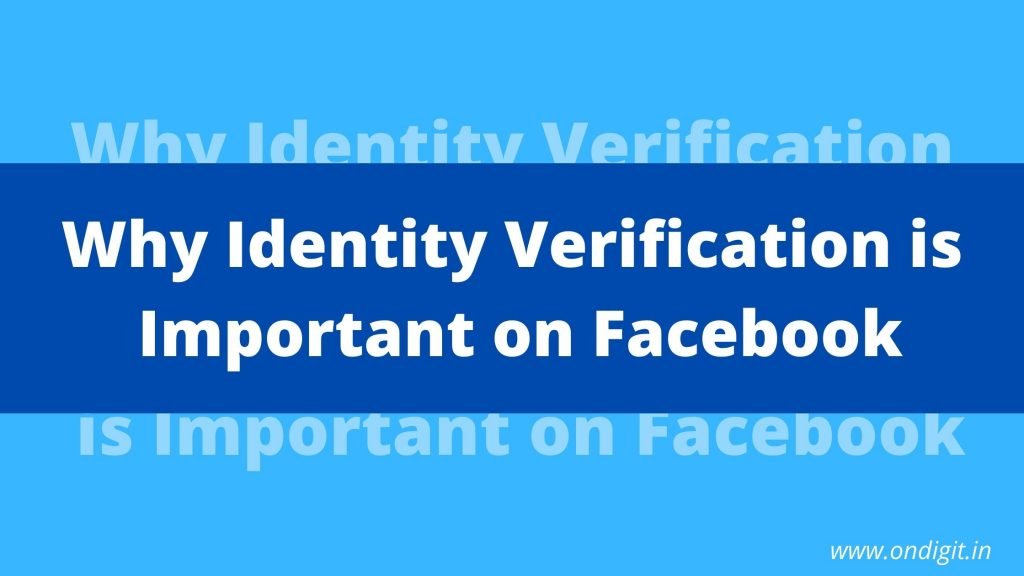 Facebook id verification , id verification on facebook , ondigit , ondigit.in , facebook account blocked