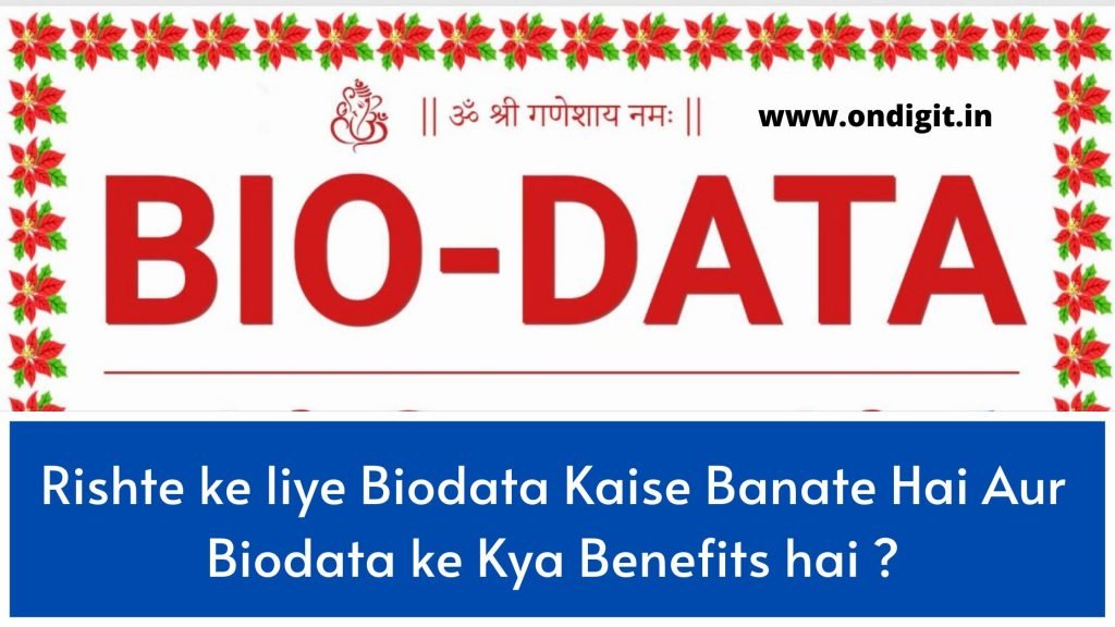 shaadi biodata , ondigit.in