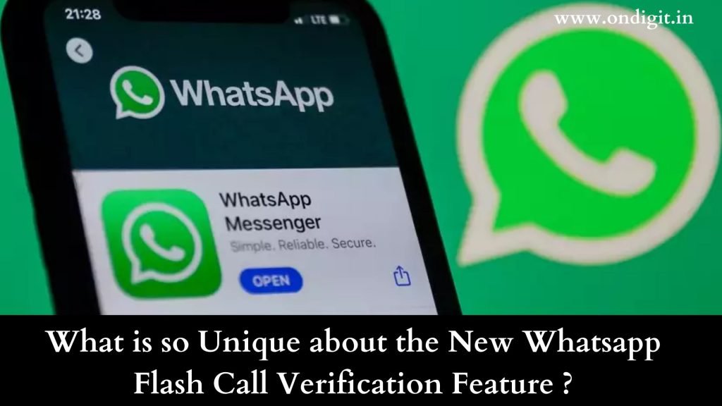 whatsapp flash call feature , flash call, online whatsapp flash call ondigit , ondigit,in , ondigit in ,